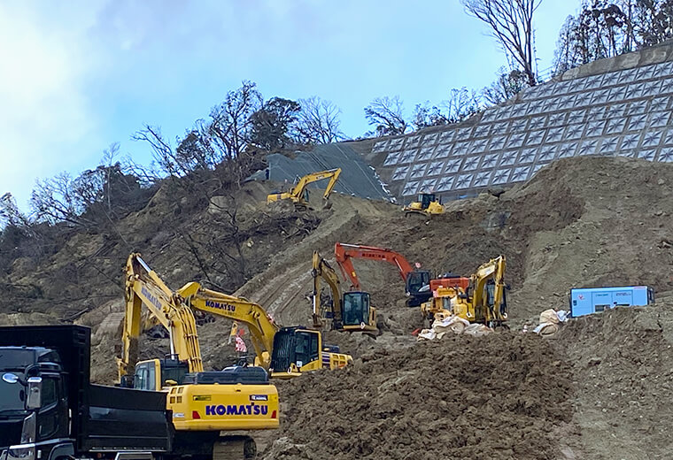 国土開発工業株式会社災害復旧工事